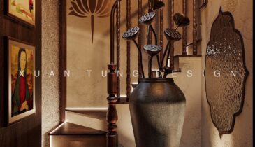 Tầng 1 Biệt Thự Anh Hòa House – Không Gian Sang Trọng & Tinh Tế | Nội Thất Xuân Tùng