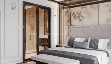 Không Gian Phòng Đơn Indochine Ấm Cúng | Nội Thất Xuân Tùng
