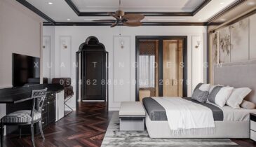 Không Gian Phòng Đơn Indochine Ấm Cúng | Nội Thất Xuân Tùng