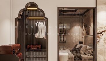 Không Gian Phòng Đơn Indochine Ấm Cúng | Nội Thất Xuân Tùng