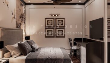Không Gian Phòng Đơn Indochine Ấm Cúng | Nội Thất Xuân Tùng