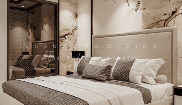 Không Gian Phòng Đơn Indochine Ấm Cúng | Nội Thất Xuân Tùng