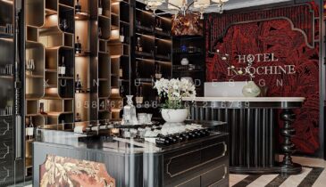 Khách Sạn 3 Sao Phong Cách Indochine | Nội Thất Xuân Tùng