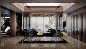 Không Gian Phòng Khách Villa – Rộng Mở & Đầy Cảm Hứng | Nội Thất Xuân Tùng
