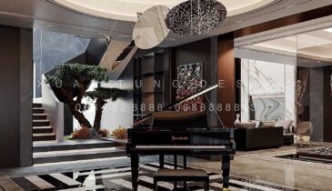 Không Gian Phòng Khách Villa – Rộng Mở & Đầy Cảm Hứng | Nội Thất Xuân Tùng