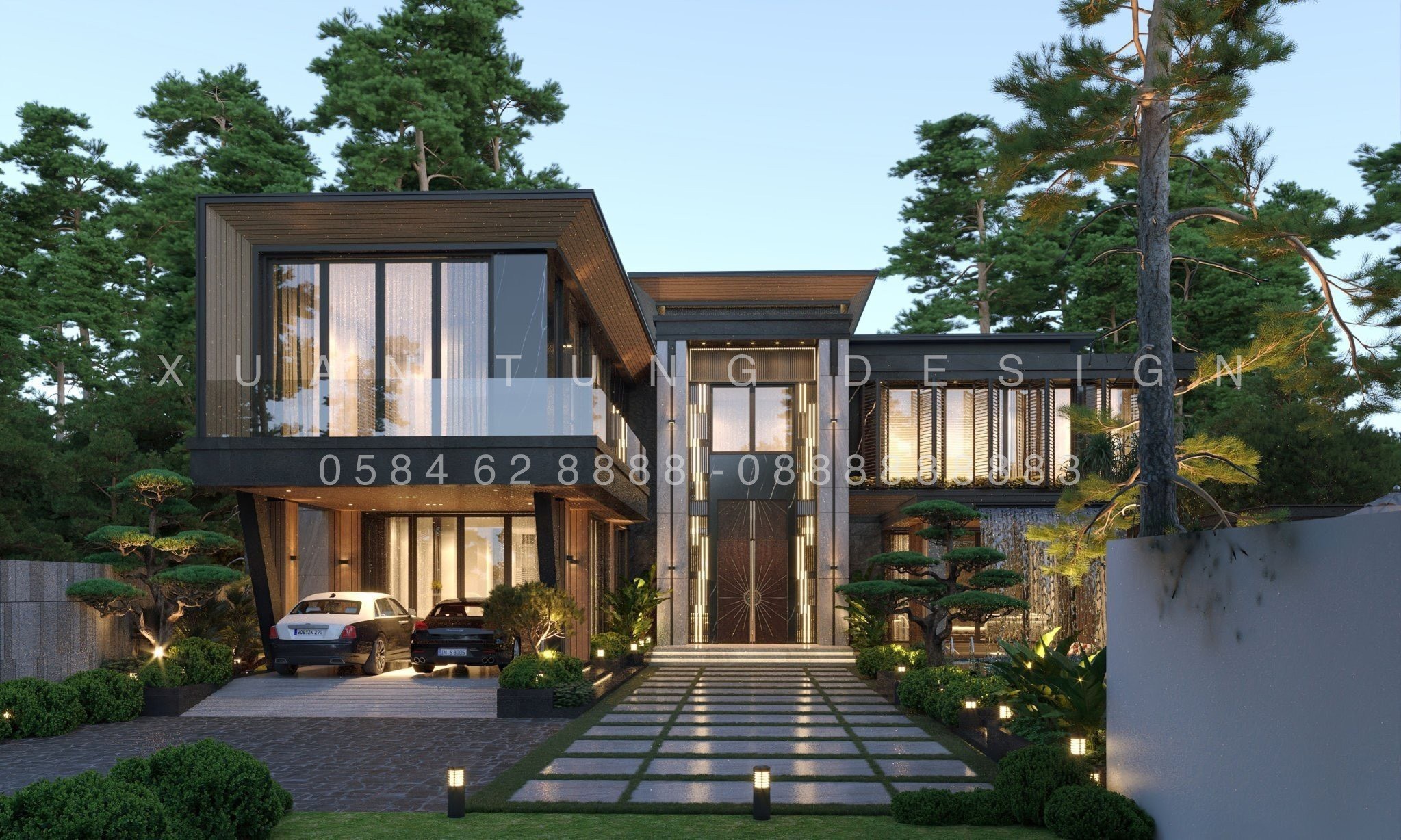Villa Nghỉ Dưỡng Hiện Đại – Không Gian Sống Đẳng Cấp & Gần Gũi Thiên Nhiên | Nội Thất Xuân Tùng