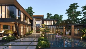 Villa Nghỉ Dưỡng Hiện Đại – Không Gian Sống Đẳng Cấp & Gần Gũi Thiên Nhiên | Nội Thất Xuân Tùng