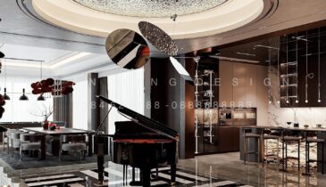 Không Gian Phòng Khách Villa – Rộng Mở & Đầy Cảm Hứng | Nội Thất Xuân Tùng